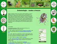 Tablet Screenshot of hmyz.net